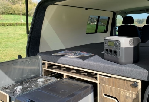 Accessoire : Photo de la batterie River 2 Pro Ecoflow par ID CAMP