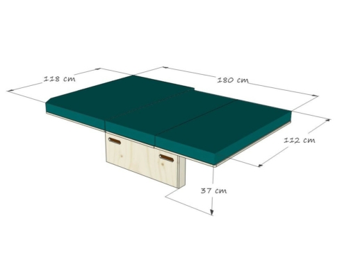 Module ID-ZED : vue 3D aménagement van par ID CAMP