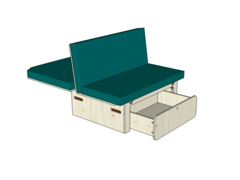 Module ID-ZED : vue 3D aménagement van par ID CAMP